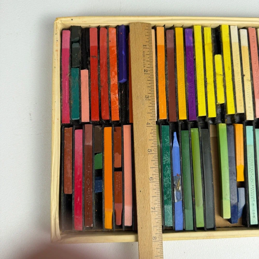 Eberhard Faber Nupastel Color Sticks Vintage Art Drawing Set Multi Color
